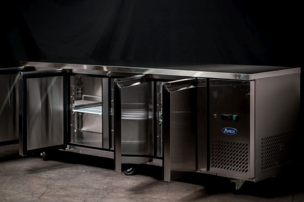 Atosa Four Door Freezer Table EPF3482 - Commercial Kitchen Appliances