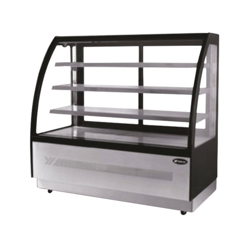 Atosa Free - Standing Round Cake Showcase 1700mm DF177D - Commercial Kitchen Appliances