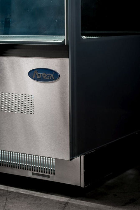Atosa Free - Standing Square Cake Showcase 1200mm DF127F - Commercial Kitchen Appliances