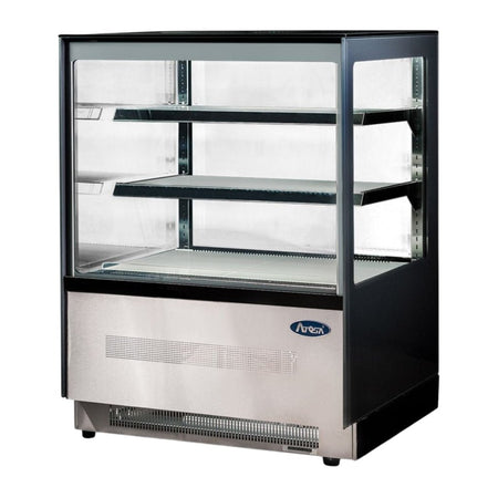 Atosa Free - Standing Square Cake Showcase 1500mm DF157F - Commercial Kitchen Appliances