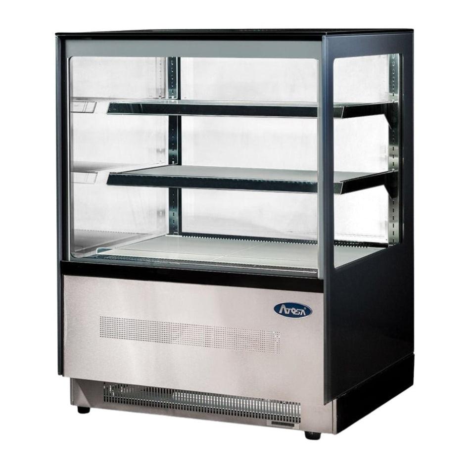 Atosa Free - Standing Square Cake Showcase 1500mm DF157F - Commercial Kitchen Appliances