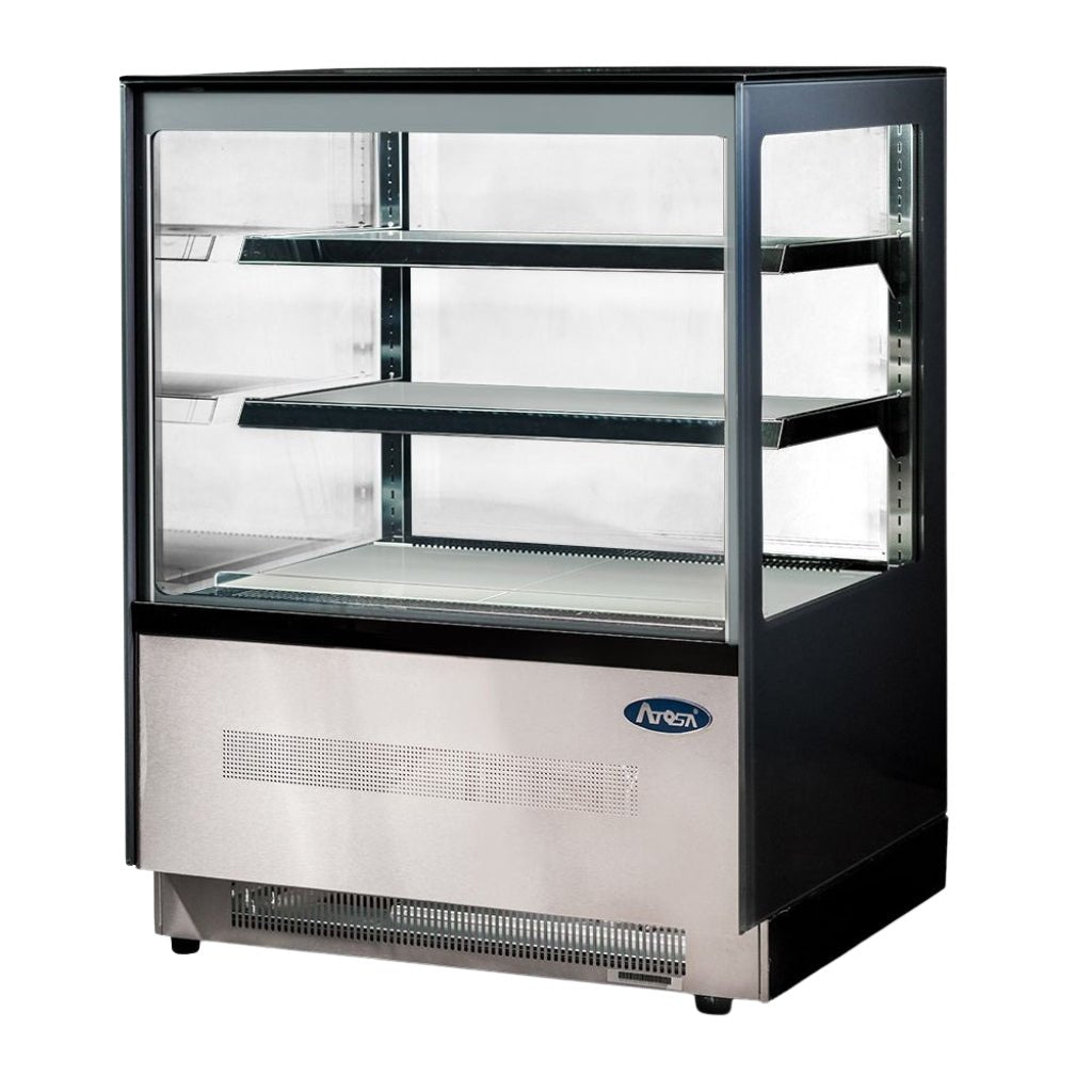Atosa Free - Standing Square Cake Showcase 1700mm DF177F - Commercial Kitchen Appliances