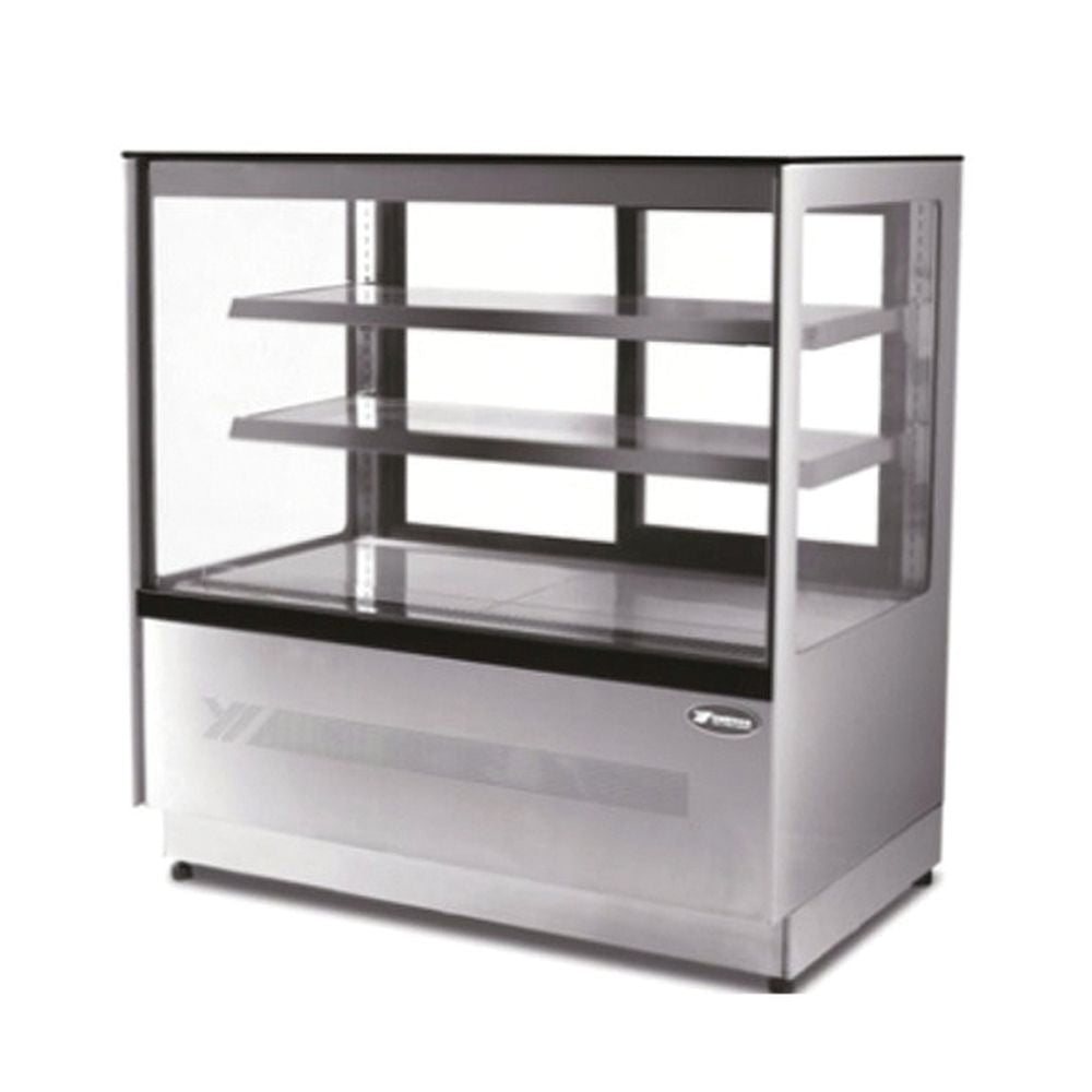 Atosa Free - Standing Square Cake Showcase 900mm DF097F - Commercial Kitchen Appliances
