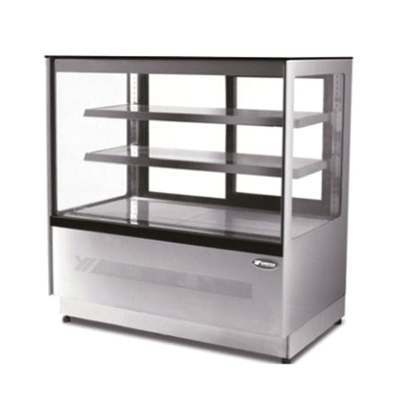 Atosa Free - Standing Square Cake Showcase 900mm DF097F - Commercial Kitchen Appliances
