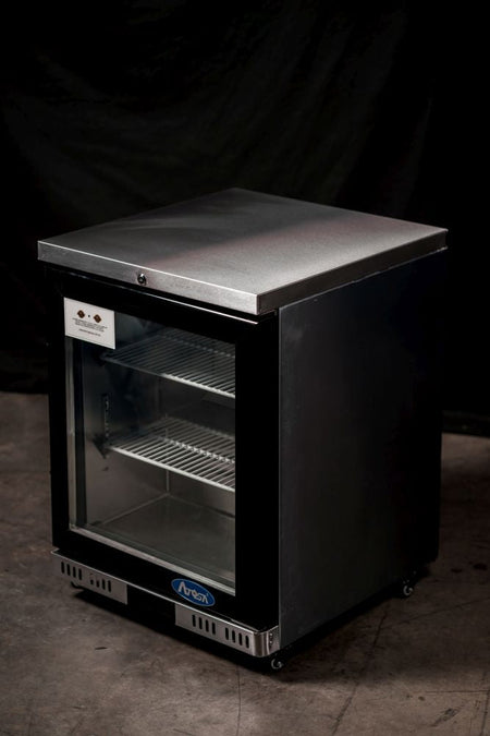 Atosa Glass Door Chiller Fridge MBC24G - Commercial Kitchen Appliances