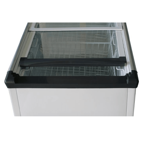 Atosa Glass Top Chest Freezer 420P - Commercial Kitchen Appliances