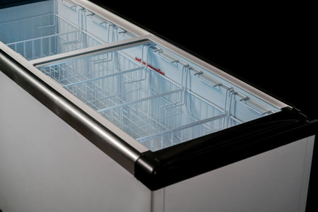 Atosa Glass Top Chest Freezer 620P - Commercial Kitchen Appliances