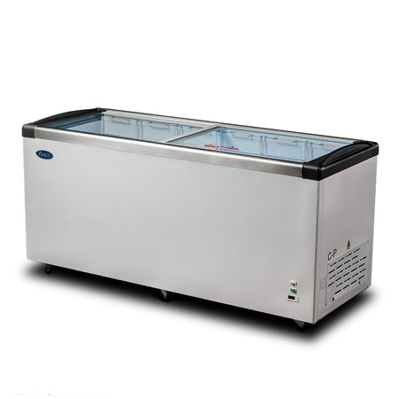Atosa Glass Top Chest Freezer 620P - Commercial Kitchen Appliances