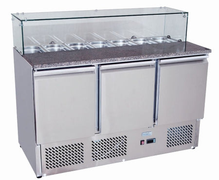 Atosa Pizzatable Saladette ESL3864 - Commercial Kitchen Appliances