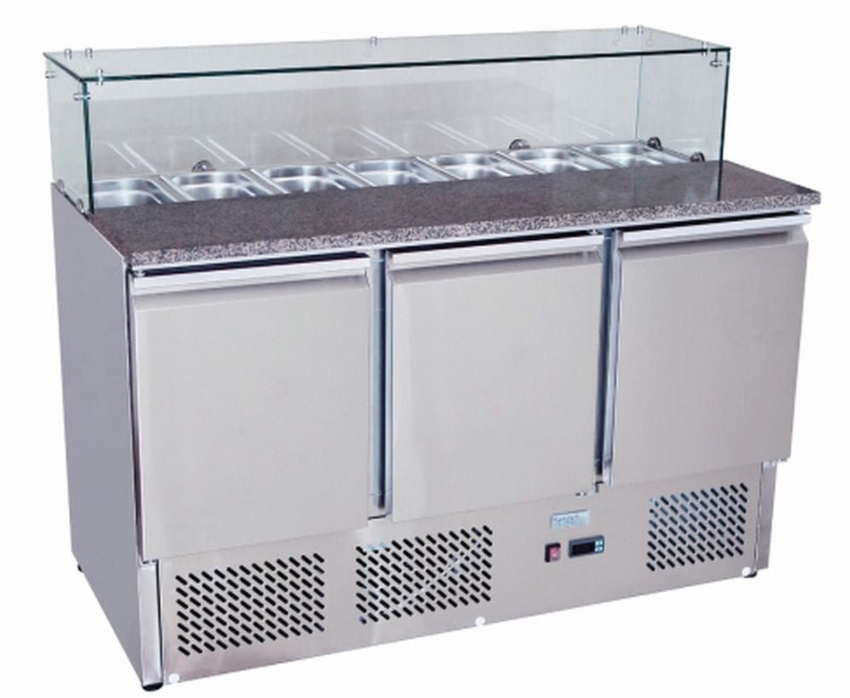 Atosa Pizzatable Saladette ESL3864 - Commercial Kitchen Appliances
