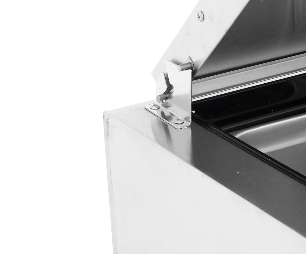 Atosa Single Door Pizza Prep Table Refrigerator MPF8201 - Commercial Kitchen Appliances