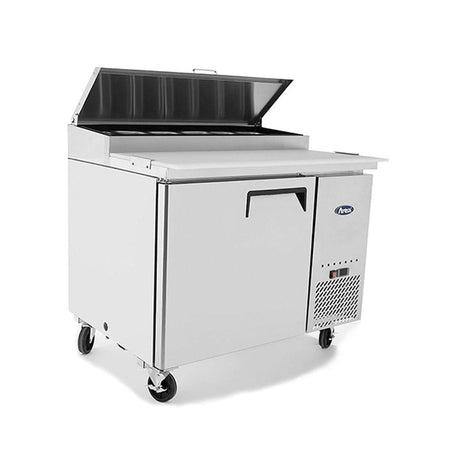 Atosa Single Door Pizza Prep Table Refrigerator MPF8201 - Commercial Kitchen Appliances