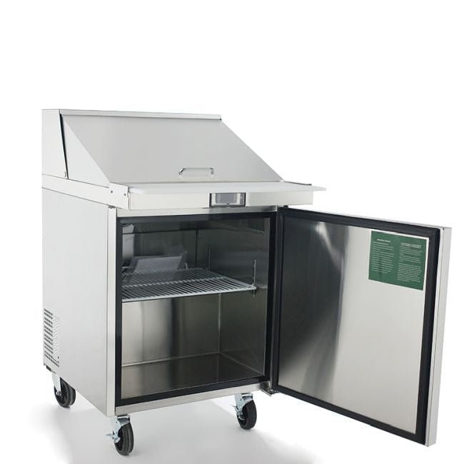 Atosa Single Door Sandwich Prep Table Refrigerator MSF8301 - Commercial Kitchen Appliances