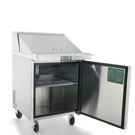 Atosa Single Door Sandwich Prep Table Refrigerator MSF8301 - Commercial Kitchen Appliances