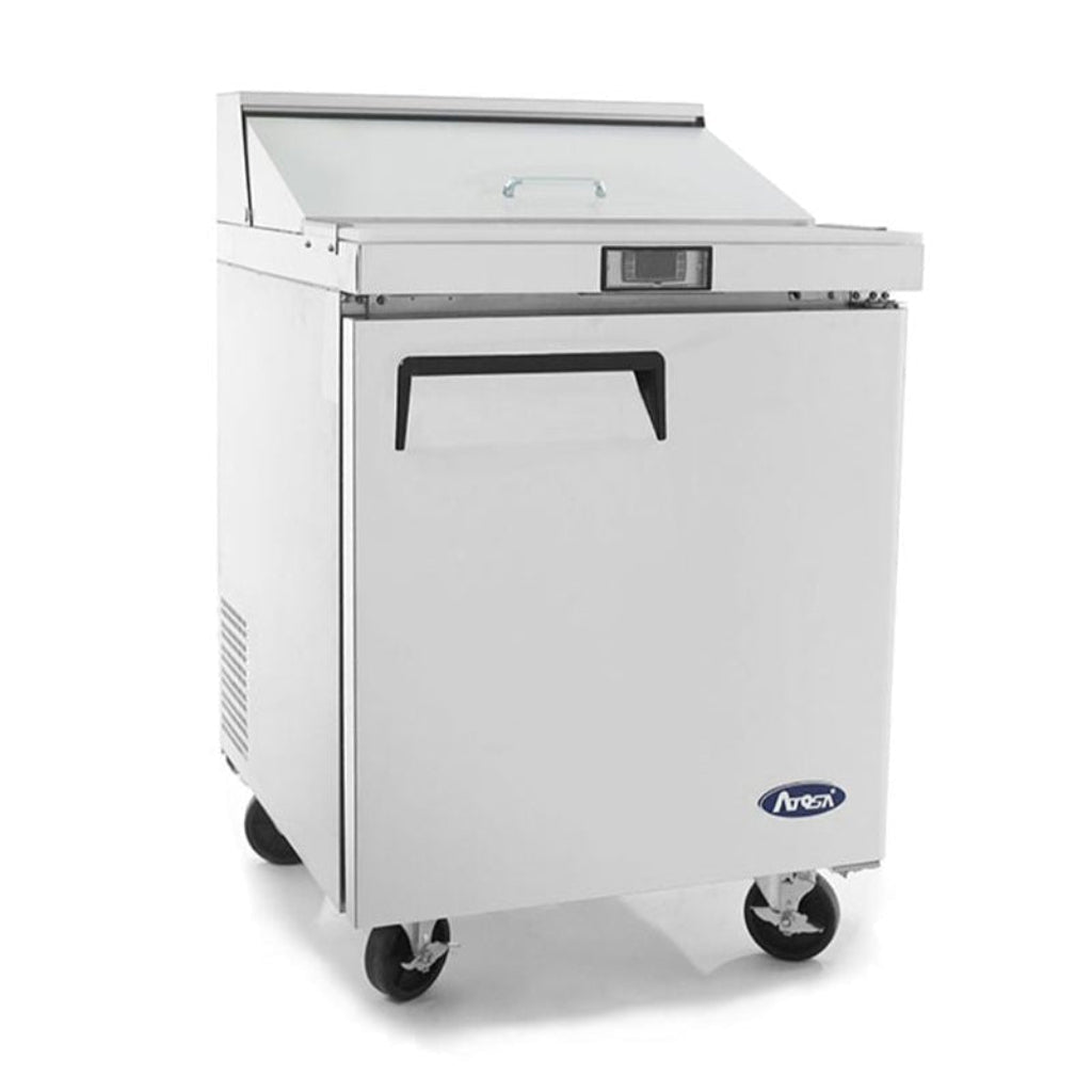 Atosa Single Door Sandwich Prep Table Refrigerator MSF8301 - Commercial Kitchen Appliances