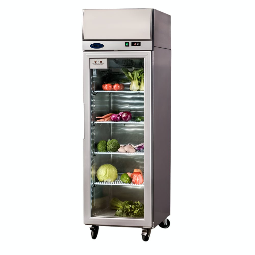Atosa Single Glass Door Lightbox Freezer YCF9407 - Commercial Kitchen Appliances