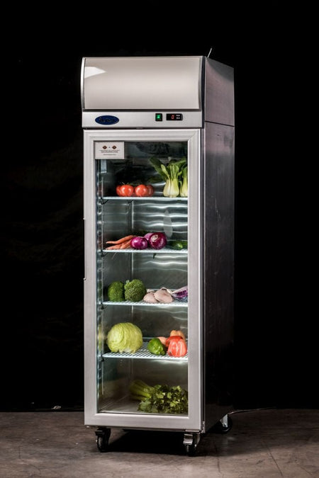 Atosa Single Glass Door Lightbox Freezer YCF9407 - Commercial Kitchen Appliances