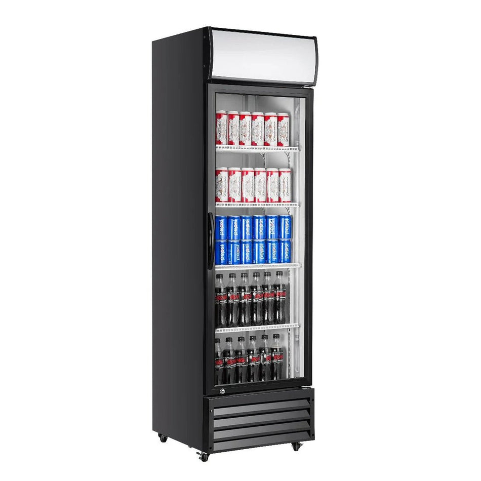 Atosa Single Glass Door Mounted Refrigerator P380WA - Commercial Kitchen Appliances