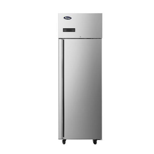 Atosa Slimline Upright Single Door Fridge 488L JBF40RSGR - Commercial Kitchen Appliances