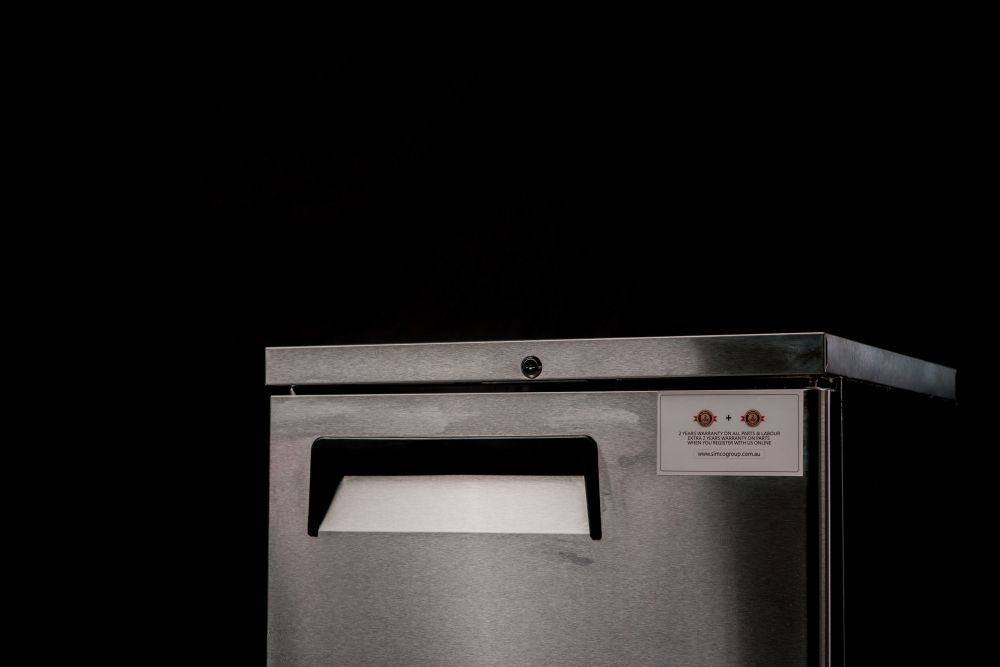 Atosa Solid Door Chiller Fridge MBC24R - Commercial Kitchen Appliances