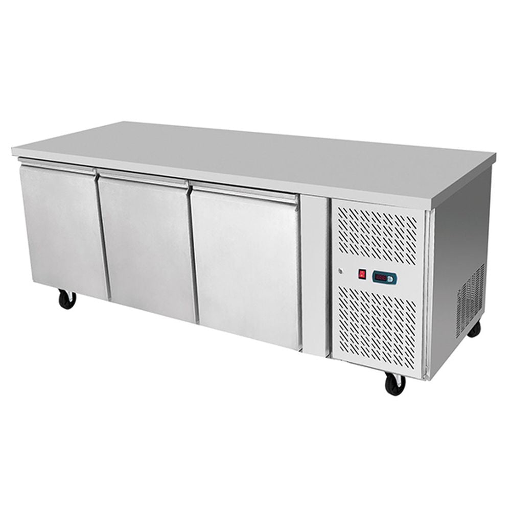 Atosa Three Door Freezer Table EPF3472 - Commercial Kitchen Appliances