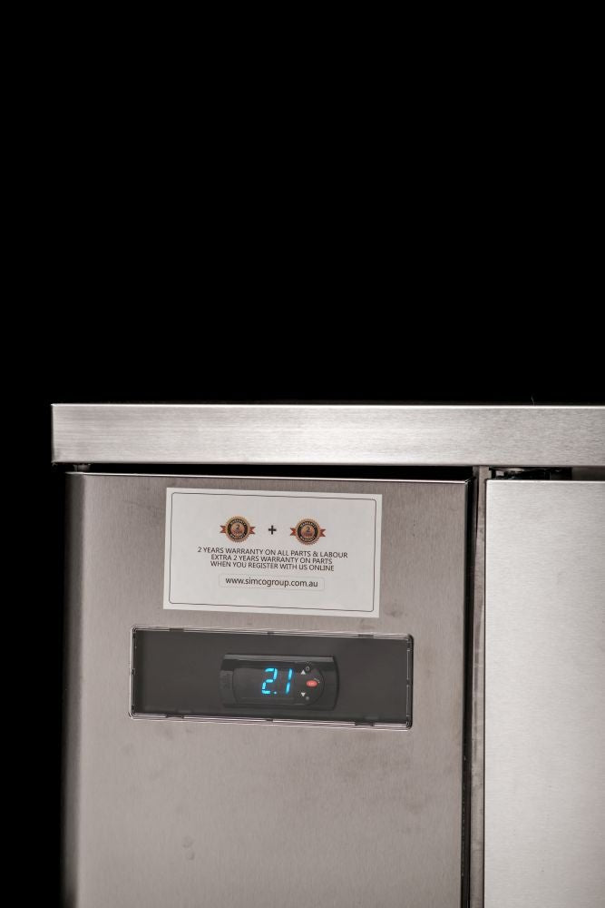 Atosa Three Door Sandwich Prep Table Refrigerator MSF8304 - Commercial Kitchen Appliances