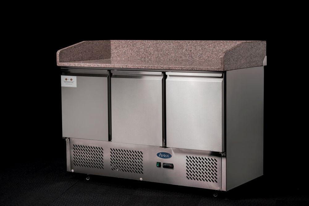 Atosa Three Doors Pizza Table ESL3852 - Commercial Kitchen Appliances