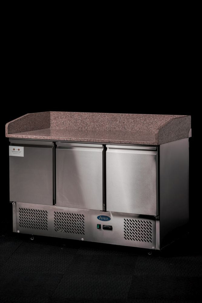 Atosa Three Doors Pizza Table ESL3852 - Commercial Kitchen Appliances