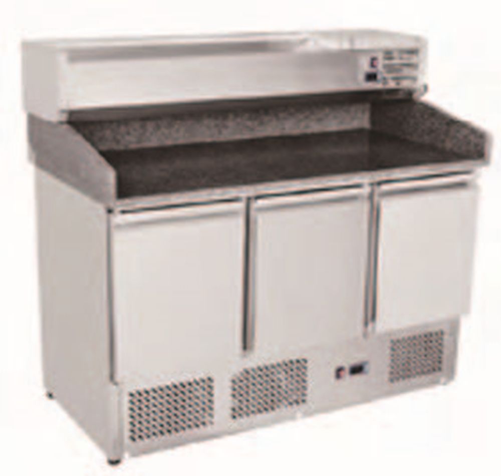 Atosa Three Doors Pizza Table ESL3852 - Commercial Kitchen Appliances
