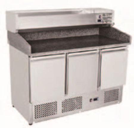 Atosa Three Doors Pizza Table ESL3852 - Commercial Kitchen Appliances