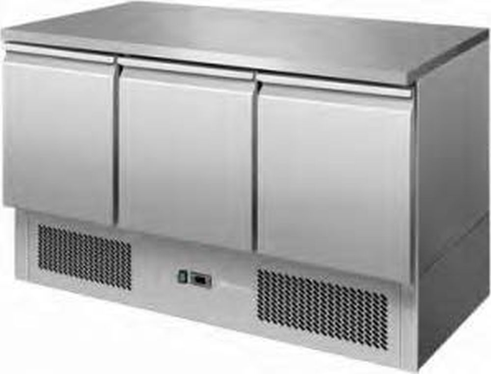 Atosa Three Doors Table Saladette ESL3851 - Commercial Kitchen Appliances