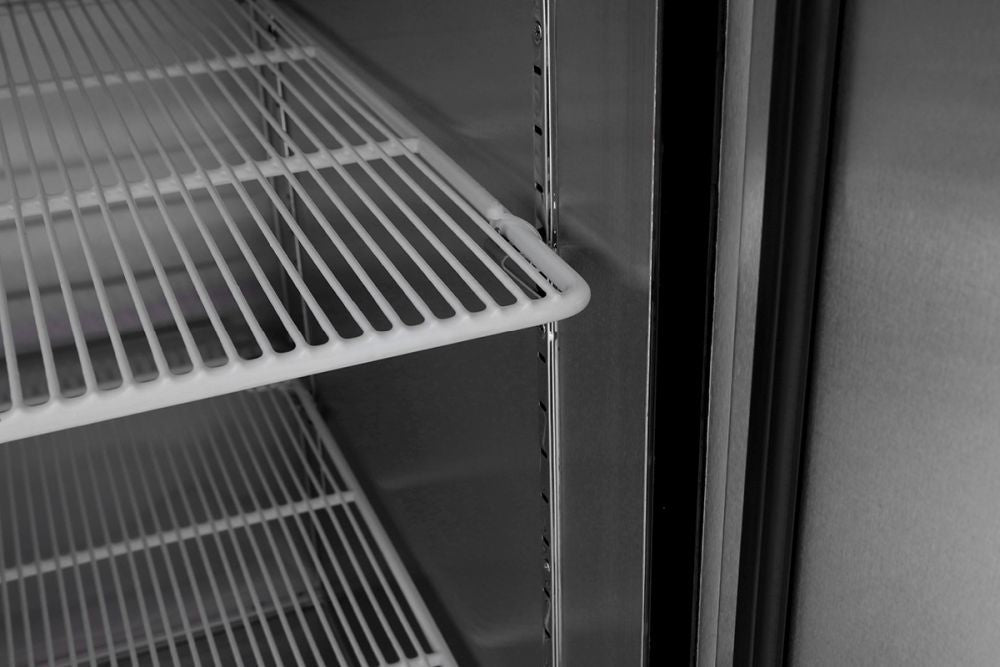 Atosa Top Mounted Double Door Freezer MBF8002 - Commercial Kitchen Appliances