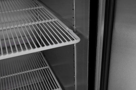 Atosa Top Mounted Double Door Freezer MBF8002 - Commercial Kitchen Appliances
