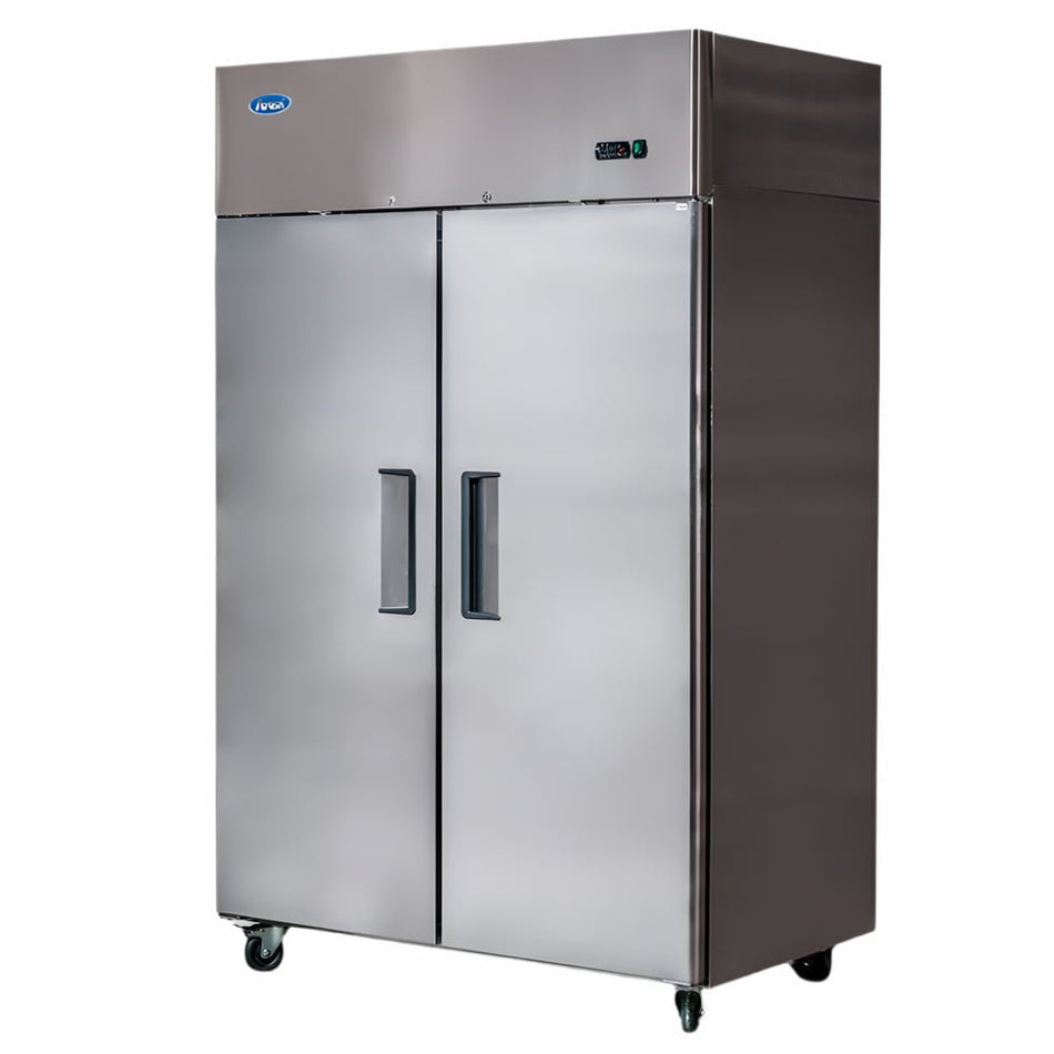 Atosa Top Mounted Double Door Freezer MBF8002 - Commercial Kitchen Appliances