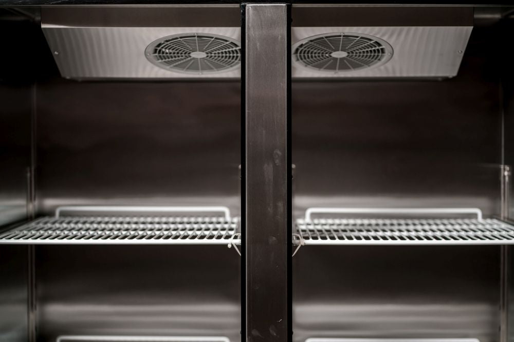 Atosa Top Mounted Double Door Freezer MBF8002 - Commercial Kitchen Appliances
