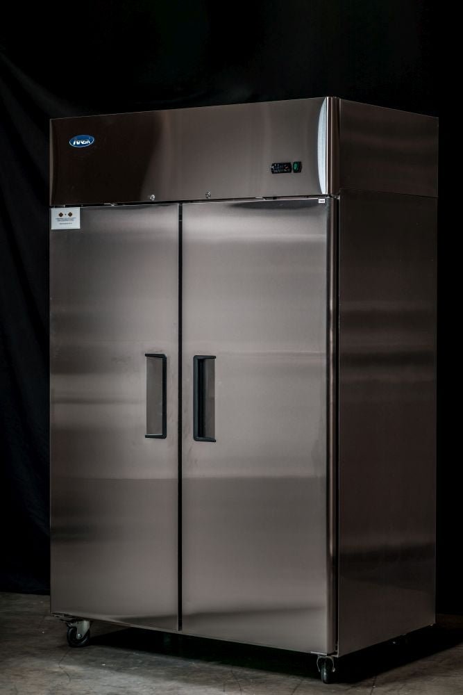 Atosa Top Mounted Double Door Freezer MBF8002 - Commercial Kitchen Appliances
