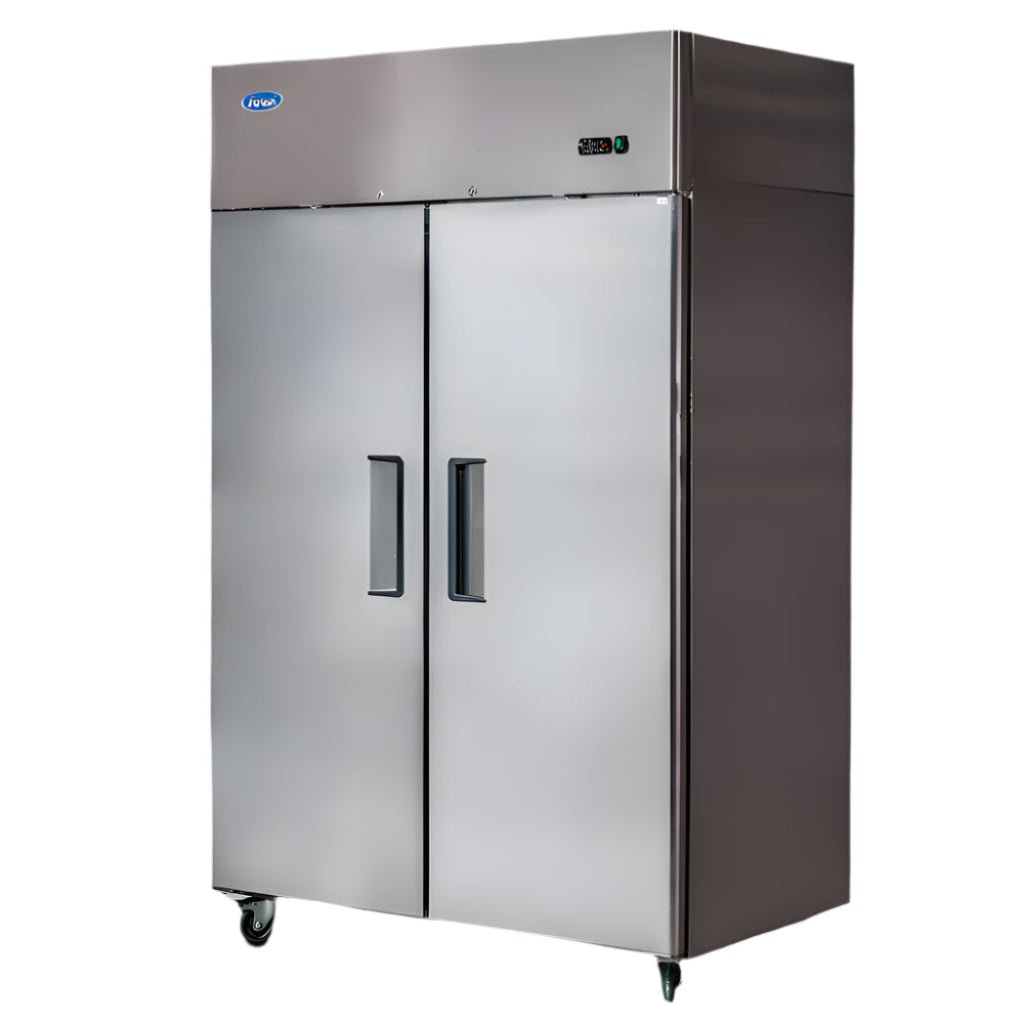 Atosa Top Mounted Double Door Fridge MBF8005 - Commercial Kitchen Appliances