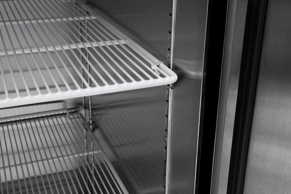 Atosa Top Mounted Double Door Fridge MBF8005 - Commercial Kitchen Appliances