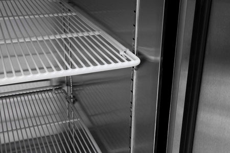 Atosa Top Mounted Double Door Fridge MBF8005 - Commercial Kitchen Appliances