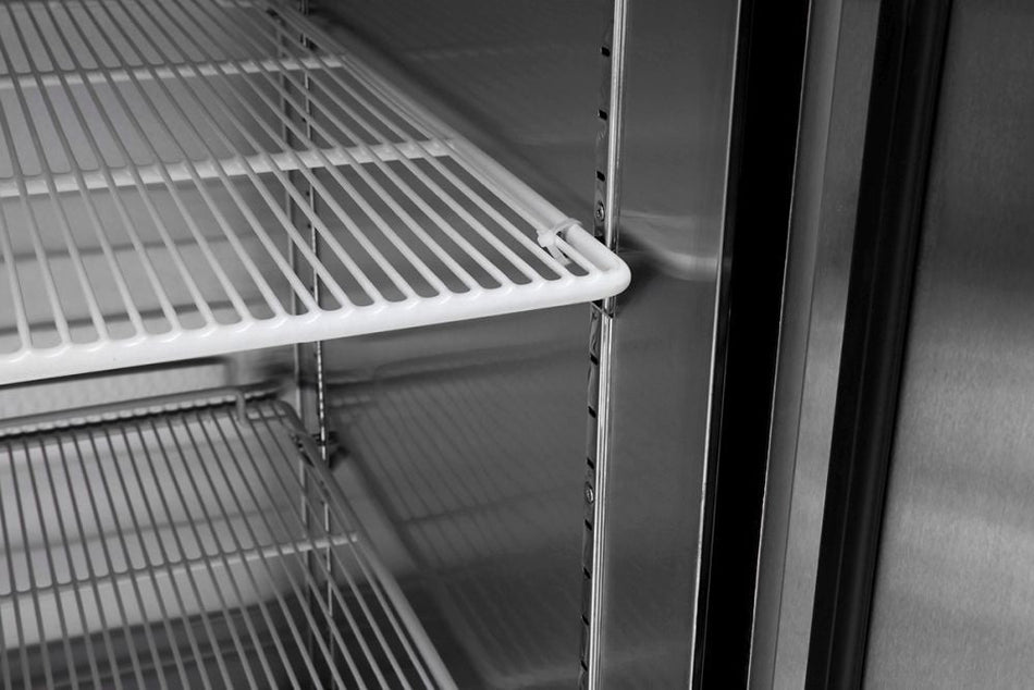 Atosa Top Mounted Double Door Fridge MBF8005 - Commercial Kitchen Appliances
