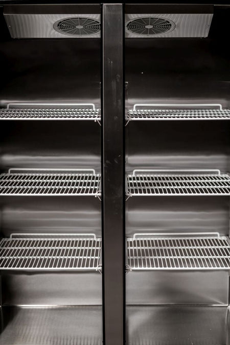 Atosa Top Mounted Double Door Fridge MBF8005 - Commercial Kitchen Appliances