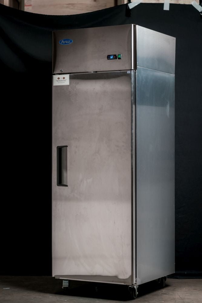Atosa Top Mounted Single Door Fridge 670L MBF8004 - Commercial Kitchen Appliances