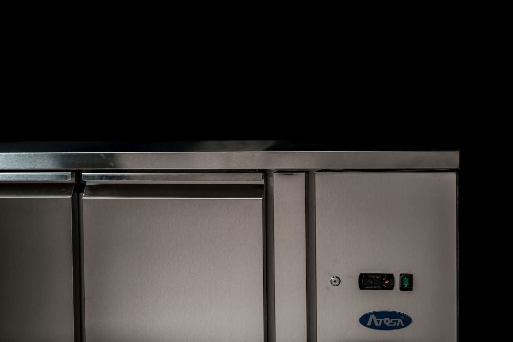 Atosa Two Door Freezer Table EPF3462 - Commercial Kitchen Appliances