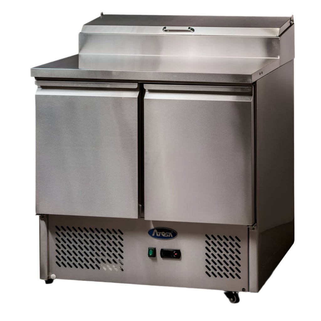 Atosa Two Doors Open Top Saladette ESL3832 - Commercial Kitchen Appliances