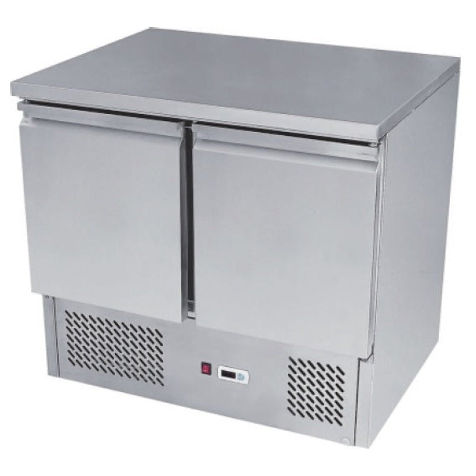 Atosa Two Doors Table Saladette ESL3801 - Commercial Kitchen Appliances