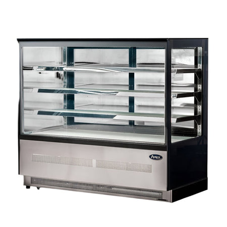 Atosa Upright Square Cake Showcase 900 Mm WDF097Z - Commercial Kitchen Appliances