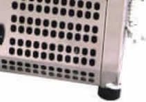 Atosa ESL3890 prep bench — side profile showing 395mm depth
