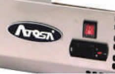 Atosa ESL3890 prep bench — Dixell digital controller close-up