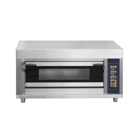 Baker Max Bakermax Electric Deck Bakery Oven with Steam ME2ST - 1 - Commercial Kitchen Appliances