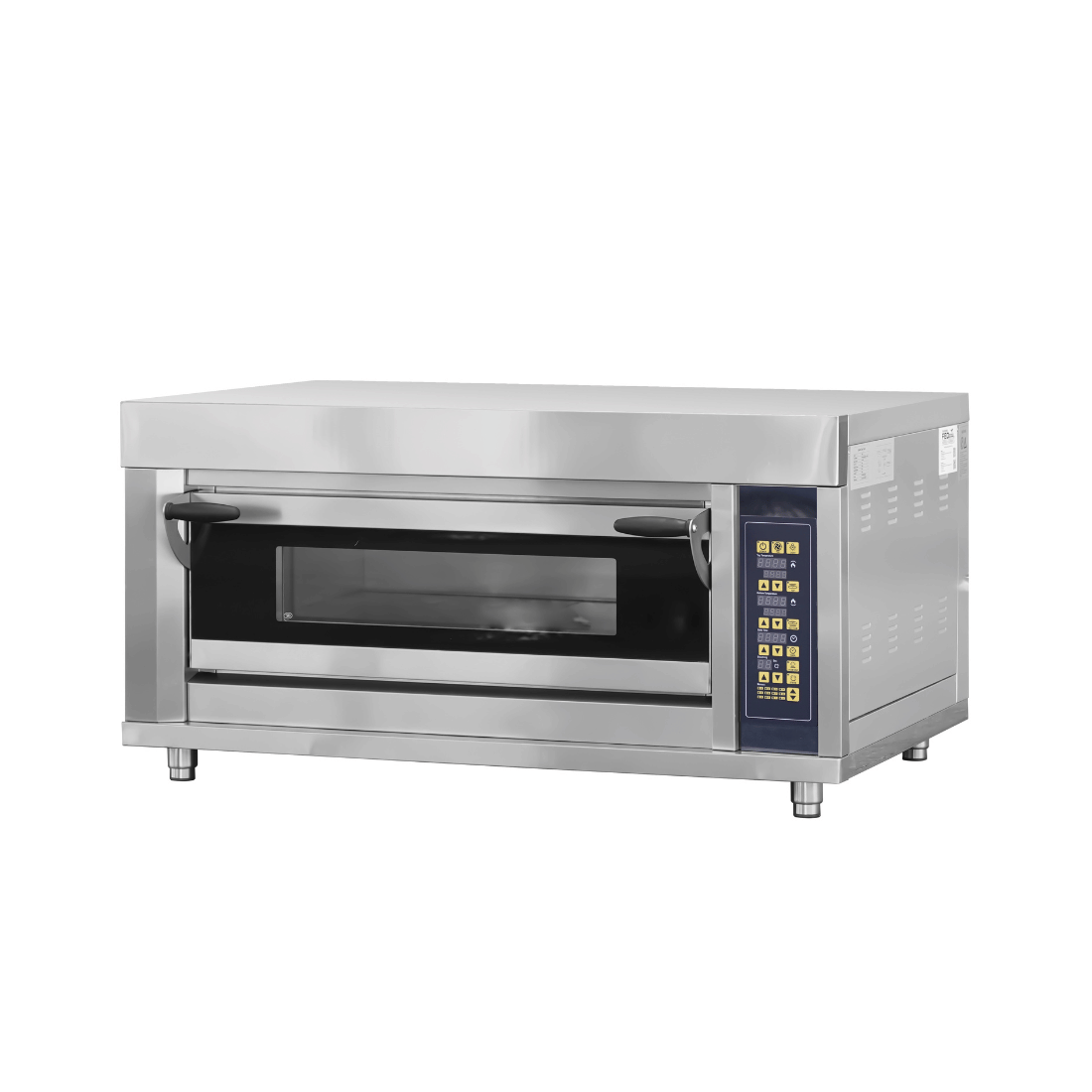 Baker Max Bakermax Electric Deck Bakery Oven with Steam ME2ST - 1 - Commercial Kitchen Appliances